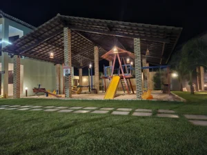parque posada parquinho pra crianças no restaurante e pizzaria Bellissima Italia em Luís Correia